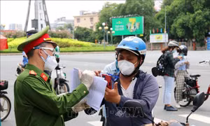 TP Hồ Chí Minh: Duy trì khai báo thông di biến động tại 12 chốt kiểm soát cửa ngõ