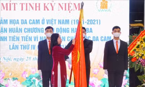 Lễ mít tinh kỷ niệm 60 năm thảm họa da cam ở Việt Nam