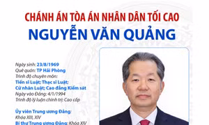 Chánh án Tòa án nhân dân tối cao Nguyễn Văn Quảng