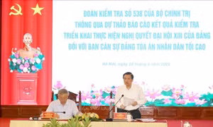 Đẩy mạnh công tác cải cách tư pháp trong ngành Tòa án