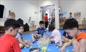 Xây dựng lộ trình cho trẻ mầm non Hà Nội đi học từ 1/3