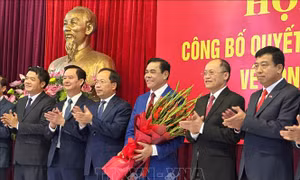 Đồng chí Võ Trọng Hải giữ chức Phó Bí thư Tỉnh ủy Nghệ An