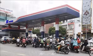 Cửa hàng kinh doanh xăng, dầu 'gồng gánh' sức mua duy trì mức cao