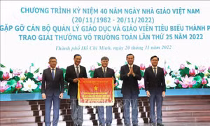 Tiếp tục nghiên cứu, đề xuất chính sách chăm lo đội ngũ nhà giáo