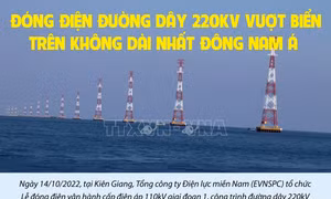 Thông tin chi tiết về đường dây 220kV vượt biển Kiên Bình - Phú Quốc