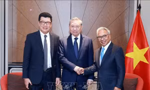 Tổng Bí thư Tô Lâm tiếp lãnh đạo các tập đoàn, doanh nghiệp lớn của Indonesia