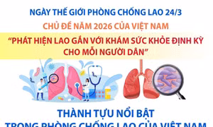 Thành tựu nổi bật trong phòng chống lao của Việt Nam
