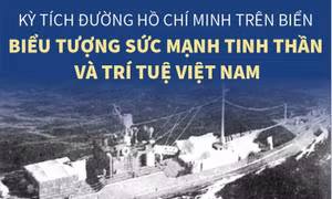 Kỳ tích đường Hồ Chí Minh trên biển: Biểu tượng sức mạnh tinh thần và trí tuệ Việt Nam