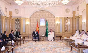 Thủ tướng Phạm Minh Chính hội đàm với Hoàng Thái tử, Thủ tướng Saudi Arabia