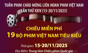 19 bộ phim được chiếu miễn phí chào mừng Liên hoan Phim Việt Nam lần thứ XXIV