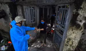 Hà Nội: Chung tay hỗ trợ người dân khu vực bị phong tỏa huyện Quốc Oai