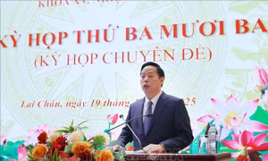 Ông Hà Quang Trung được bầu giữ chức Chủ tịch UBND tỉnh Lai Châu
