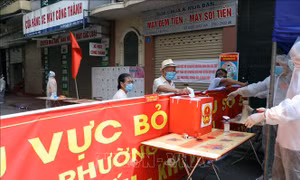 Cử tri nghiêm túc thực hiện quyền bầu cử, tuân thủ tốt việc phòng, chống COVID-19
