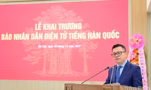 Ra mắt trang Nhân Dân điện tử tiếng Hàn Quốc