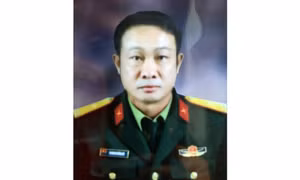 Truy thăng quân hàm cho Thiếu tá hy sinh khi cứu người dân