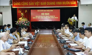 Hội nghị báo cáo viên các tỉnh ủy, thành ủy, đảng ủy trực thuộc Trung ương