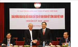 Đồng bào Công giáo Việt Nam khẳng định quyết tâm tiếp sức, đồng hành cùng dân tộc