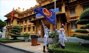 Lễ thượng cờ kỷ niệm 59 năm Ngày thành lập ASEAN