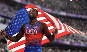 Olympic 2024: Noah Lyles - Người kế thừa 'ngai vàng' của Usain Bolt