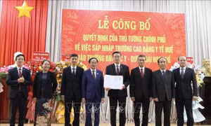 Sáp nhập Trường Cao đẳng Y tế Huế vào Trường Đại học Y - Dược, Đại học Huế