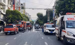 Đang tìm nguyên nhân vụ cháy nhà trọ tại TP Hồ Chí Minh