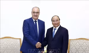 Thủ tướng Nguyễn Xuân Phúc tiếp Bộ trưởng Kinh tế, Giáo dục và Nghiên cứu Thụy Sỹ