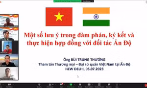 Hội thảo hướng dẫn doanh nghiệp Việt Nam đàm phán, ký hợp đồng với đối tác Ấn Độ
