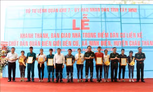 Điểm dân cư gắn kết chốt dân quân biên giới - Bài 2: Biên giới lòng dân