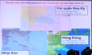 Xuất hiện lũ ở mức báo động 1 tại thượng lưu sông Hồng-Thái Bình, sông Mã 