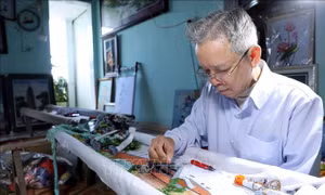 Gìn giữ hồn cốt nghề thêu truyền thống Minh Lãng