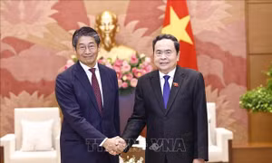 Chủ tịch Quốc hội Trần Thanh Mẫn tiếp Đại sứ Nhật Bản