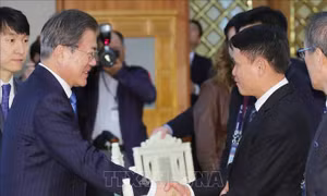 Tổng thống Moon Jae-in ca ngợi quan hệ Việt Nam - Hàn Quốc