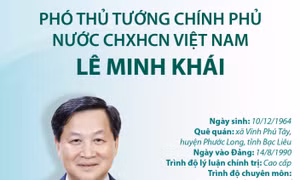 Phó Thủ tướng Chính phủ nước CHXHCN Việt Nam Lê Minh Khái