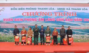 Xuân Biên phòng - Ấm lòng dân bản biên giới Lạng Sơn
