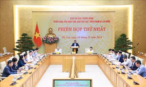 Thủ tướng chủ trì Phiên họp thứ nhất, Ban Chỉ đạo xoá nhà tạm, dột nát