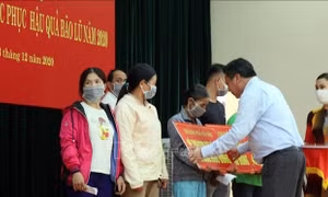 Hà Nội chung tay khắc phục bão lũ tại Quảng Nam