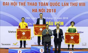 Hà Nội nhất toàn đoàn tại Đại hội thể thao toàn quốc năm 2018