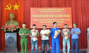 Xin lỗi, cải chính công khai đối với các công dân bị hàm oan