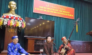  'Đệ nhất danh cầm' - 'Báu vật' sống của làng ca trù Nguyễn Phú Đẹ đã đi xa 