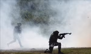 NATO tập trận kéo dài 6 ngày tại Latvia