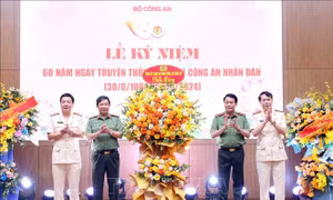 Kỷ niệm 60 năm Ngày truyền thống Tạp chí Công an nhân dân