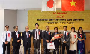 Thành lập Hội người Việt Nam tại khu vực Trung Nam Nhật Bản