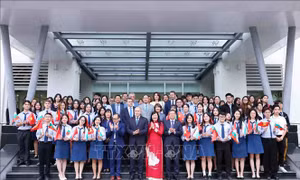 Tổng thống Bulgaria Rumen Radev thăm Học viện Ngoại giao