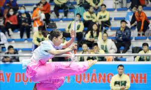 Đại hội Thể thao toàn quốc 2022: Hà Nội xếp thứ Nhất toàn đoàn môn Wushu