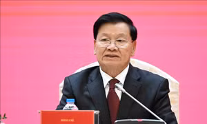 Tổng Bí thư, Chủ tịch nước Lào thông tin về Đại hội XII của Đảng Nhân dân Cách mạng Lào