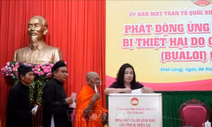 Chung tay khắc phục thiệt hại do thiên tai