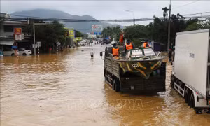 Kinh phí hỗ trợ 700 tỷ đồng khắc phục mưa lũ đã được chuyển về 4 địa phương