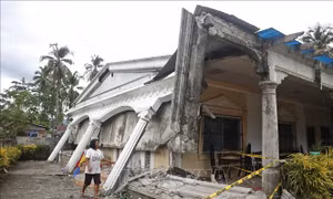 Động đất mạnh tại Philippines, một bé gái 6 tuổi thiệt mạng
