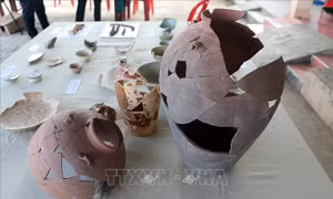 Bảo vệ khẩn cấp để phát huy giá trị di chỉ khảo cổ Vòng Thành Đá trắng