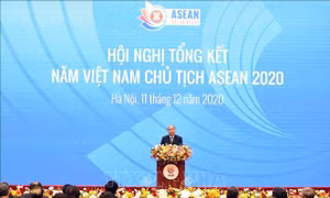 Thủ tướng Nguyễn Xuân Phúc dự Hội nghị tổng kết năm Việt Nam Chủ tịch ASEAN 2020